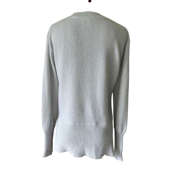 Vince V neck Cashmere Sweater size XXS Pale Blue - Picture 2 of 9